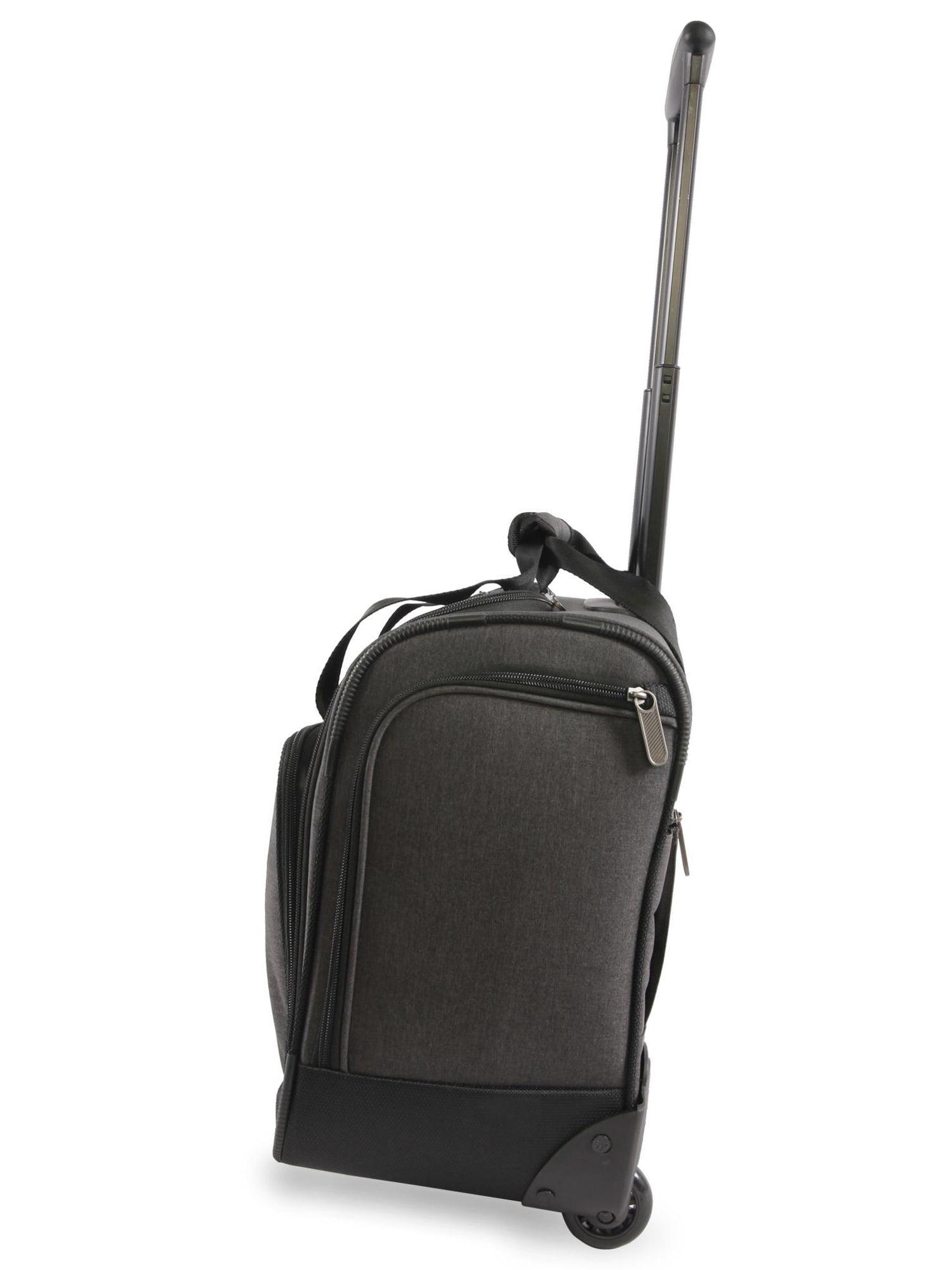 Black ORIGINAL PENGUIN Wheeled Under The Seat Carry On Bag-16 