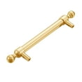 thumbnail image 5 of Utopia Alley 25pcs Vaduz Pull Handle - Decorative Cabinet Drop Pull Handles- Vintage Cabinet Hardware with Hand Finished Polished Gold - Metal Drawer Pull Handle, 5.0" Center to Center, 5 of 9