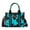Cow-Turquoise, variant on Wrangler Cow Print Tote Bag for Women Western Purse Boho Top Handle Satchel Handbag with Signature Strap, Cow-Brown