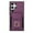 Purple, variant on Dteck Card Slots Wallet Case for Samsung Galaxy S21 Ultra,Shockproof Premium PU Leather Kickstand Protective Cover with Ring Holder Back Case,Apricot