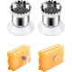 thumbnail image 1 of 2 jaboneras magnéticas con ventosa, jabonera magnética con ventosa fuerte, sin taladrar, jabonera magnética mágica para ducha, para baño, fregadero, bañera, cocina, 1 of 5