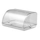 thumbnail image 2 of Soporte para panera con tapa enrollable, portátil, para galletas y panadería, para mostrador. transparente, 2 of 9
