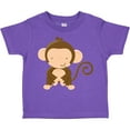 thumbnail image 3 of Inktastic Happy Monkey Boys or Girls Toddler T-Shirt, 3 of 5