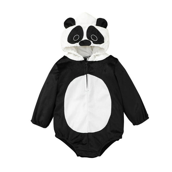 Odeerbi Infant Baby Cute New Baby Romper And Cute Autumn Hooded Jumpsuit