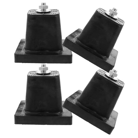 4Pcs Anti-Vibration Rubber Base for Air Conditioner Shock Absorbing and Noise Reducing Pads Air Conditioner Mounting Brackets External Pads
