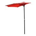 thumbnail image 1 of International Caravan YF-1147-2.7M-TD 9 Pi Demi-Rond Mur Parapluie Câlin, Mandarine Rêve, 1 of 1