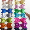 thumbnail image 3 of SPRING PARK Women Girl Glitter Hairpin Bowknot Barrette Hair Clip Bow Gift Accessories, 3 of 8