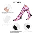 thumbnail image 5 of Honeii Retro Cowgirl Print Sports Compression Socks,Running Crew Socks,Moisture-Wicking Anti-Blister Hiking&Gym Athletic, 5 of 7