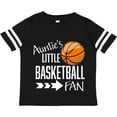 thumbnail image 3 of Inktastic Auntie's Little Basketball Fan Boys or Girls Toddler T-Shirt, 3 of 5