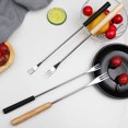 thumbnail image 3 of SHISUYAN Stainless Steel Dinner Forks Black For Barbecue 6Pcs 10.2In, 3 of 8