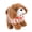 Brown, variant on Easy to Electric Plush Dog Toy for Interactive Moving Wagging Tail Play