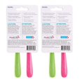 thumbnail image 4 of Munchkin® Gentle™ Silicone Infant Spoons, Pink/Green, Unisex, 4 Pack, 4 of 5
