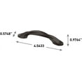 thumbnail image 3 of Franklin Brass 3" Twisted Arch Pull in Dark Oil Rubbed Bronze, 25-Pack, 3 of 5