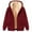 Wine Red, variant on Certgust Essentials Hoodie Womens Oversized Hoodie with Pockets Zip Up Long Sleeve Casual Sweatshirt Fall Jacket