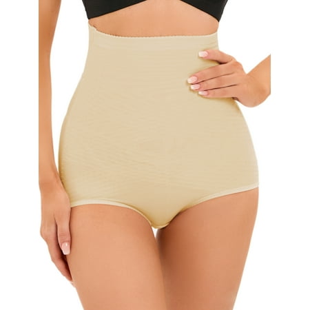 YouLoveIt High Waist Tummy Control Shapewear Panties for Women Seamless Body Shaper Panty High Waisted Shapewear Girdle Waist Shaper Panties Slimming
