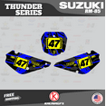 thumbnail image 4 of Kalair GFX Graphics Kit for Suzuki RM85 (2005-2023) Thunder Series, 4 of 5