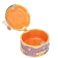 thumbnail image 4 of Trinket Box, Small Trinket Box Vintage Metal Enamel  For Necklace, 4 of 8
