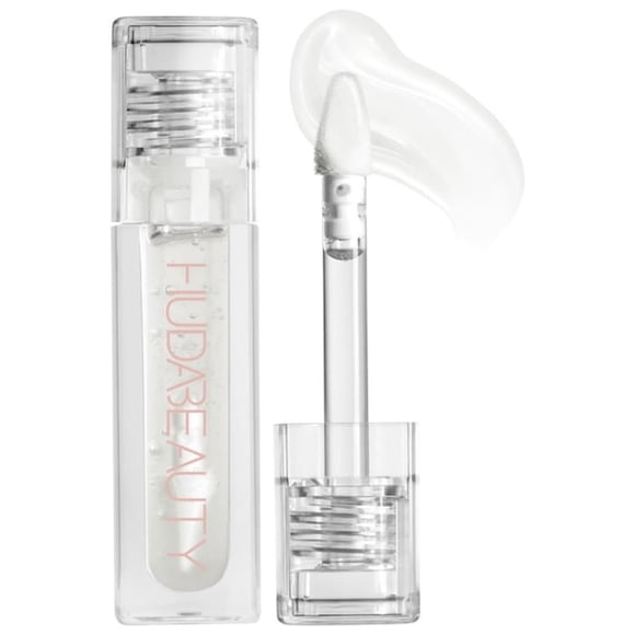 Brillo Labial Huda Faux Filler Extra Brillo Transparente 3.9 ml