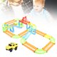 thumbnail image 5 of Vagón de tren variado ensamblado ABS de vagón de tren variado para regalo de cumpleaños para niños a partir de 3 años Amonsee Otros, 5 of 8