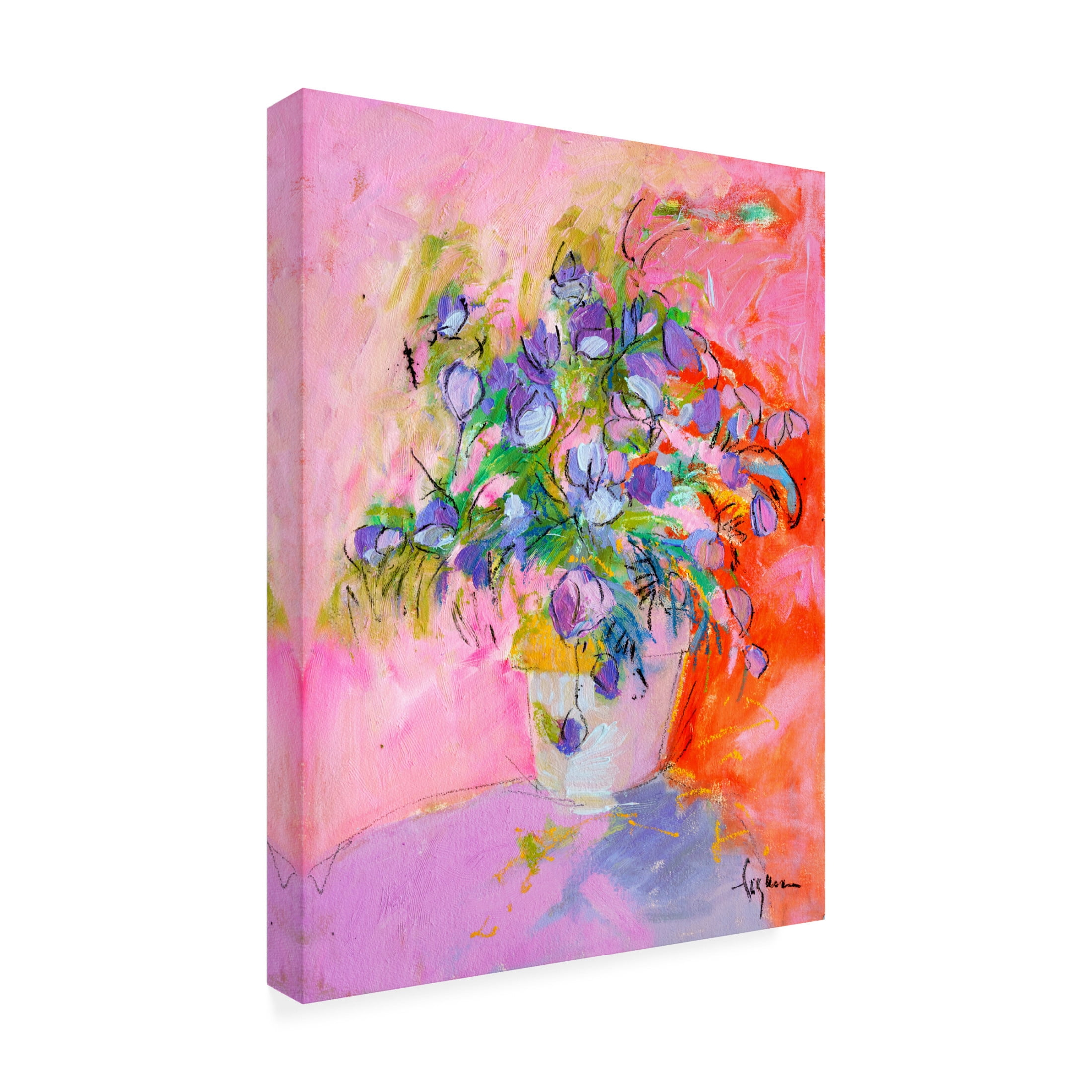 Canvas Wall Art - Dorothy Fagan ' Cuprunnethover' Wall Art for Living Room, Bedroom, or Office D?cor by Trademark Fine Art - 14 x 19 Inches