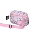 thumbnail image 2 of Artistic Floral Fanny Pack - Waterproof Adjustable Waist Bag with Unique Watercolor Flowers, Fashionable Daily Wear, 2 of 4