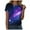 C-Dark Purple, variant on Yindaity Women Tshirt 4D Graphic T Shirts for Women, Casual Crewneck Short Sleeve Tops Tees(Light Purple,L)