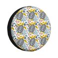 thumbnail image 1 of Fotbe Sea Turtle Funda de Llanta de Repuesto con Estampado, Engrosada, Ajuste Universal para Jeep, Remolque, RV, SUV, Camión-15 inch, 1 of 6