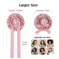 thumbnail image 4 of 100% Mulberry Silk Bonnet for Sleeping Women - Double Layer Silk Hair Wrap – Non-Slip Silk Turban - Hair Silk Bonnet for Sleeping Women - Silk Cap for Sleeping, 4 of 5