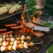 Char-Griller® Charcoal Grill, 785 Square Inch Barrel Pro™ Charcoal Barrel Grill, Black