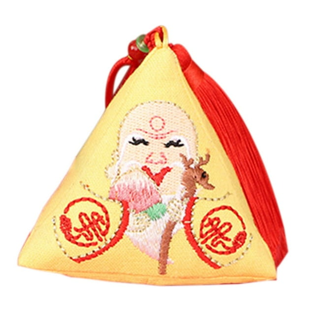 Chinese Traditional Embroidery Blessings Sachets Pendants Empty Bag Decoration