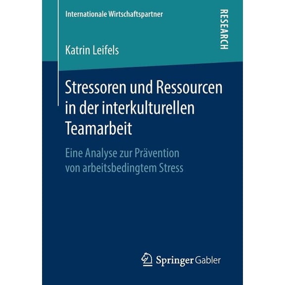 Internationale Wirtschaftspartner Stressoren Und Ressourcen in Der Interkulturellen Teamarbeit: Eine Analyse Zur PrÃ¤vention Von Arbeitsbedingtem Stress, (Paperback)