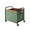 Green, variant on Wovilon Storage With Wheels Larger Storage Containers With Strap Handle Shoe Organizer RollingStorage Drawers For Shoes Clothes