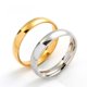 thumbnail image 3 of Accesorios anillo de acero de titanio 4 mm arco liso pareja acero inoxidable fino belleza anillo anillo joyería mujer, 3 of 6
