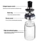 thumbnail image 3 of Glass Spice Jar With Serving Spoon And Screw Lid Seasoning Box Condiment Salt Sugar Storage Food Ki, 3 of 5