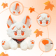 thumbnail image 3 of Juguetes de Peluche Kawaii yangshaomei Kazuha 30cm Color Naranja, 3 of 4