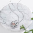 thumbnail image 5 of Coachuhhar Dog Necklace for Women 925 Sterling Silver Heart Dog Necklace Cute Animal Pendant Necklace Dog Jewelry Gift for Dog Lover, 5 of 7
