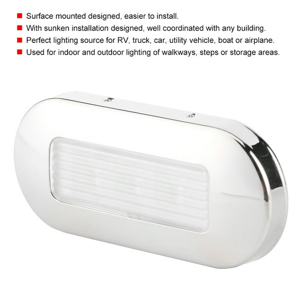 Aramox 1 PC 12V DC 3 Perles De Lampe IP67 étanche LED Passerelle De Aramox 1 PC 12V DC 3 Perles De Lampe IP67 étanche LED Passerelle De