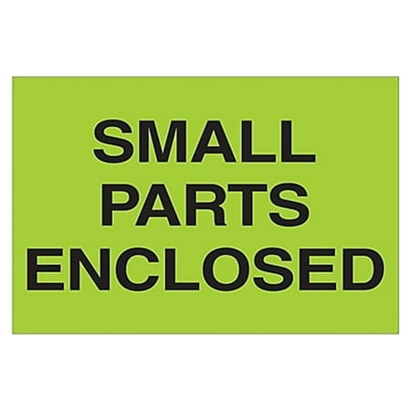 UPC: 0848109055794 | Box Partners DL1625 2 x 3 in. Small Parts Enclosed Labels Fluorescent Green