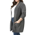 thumbnail image 4 of GRACE & GRANDEUR Cardigan Chandail à Manches Longues pour Femmes Grande Taille, 4 of 7
