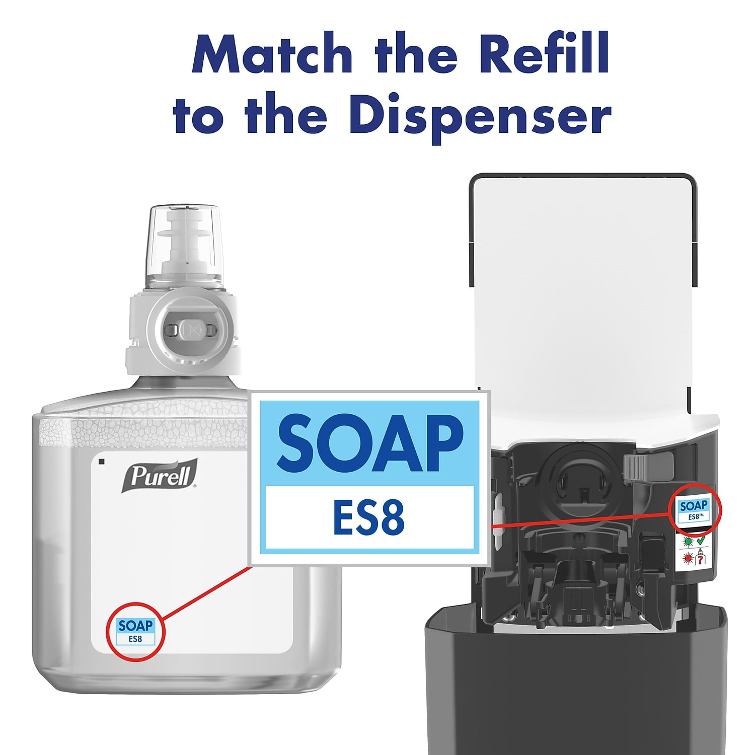 PURELL ES8 Touch-Free Soap Dispenser Graphite 7734-01