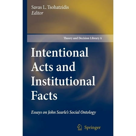 UPC: 9789048175376 | Theory and Decision Library A:: Intentional Acts and Institutional Facts: Essays on John Searle s Social Ontology (Paperback)