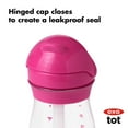 thumbnail image 5 of OXO Tot Transitions Straw Cup 9 Oz - 2 Pack - Pink, 5 of 6