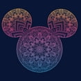 thumbnail image 2 of Boy's Mickey & Friends Mickey Mouse Mandala Silhouette Graphic Tee Navy Blue X Large, 2 of 4
