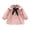 Pink, variant on Vedolay Top Girls Fall Long Sleeve Button Front Lapel Collar Jacket,Pink 12-18 Months