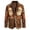 A-Brown594, variant on XIAONU Snowman Holly Blazer for Men Christmas Gold Corduroy Festive Slim Fit Party Sport Coat