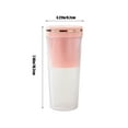 thumbnail image 3 of Portable Blenders Blenders For Shakes Fruit Juicer USB Rechargeable With 4 Blades Handheld Blenders For Sports Travel And Outdoor Travel Essentials, 3 of 9