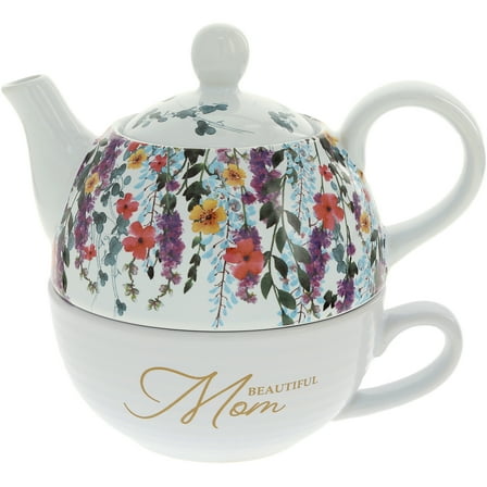 Pavilion Gift Company - Mom - Tea for One
(16 oz Teapot & 10 oz Cup)