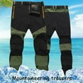 thumbnail image 1 of Pantalons de Randonnée Classiques Coquille Souple Pantalons d'Extérieur Résistants à l'Eau pour la Marche, 1 of 4