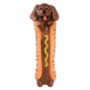 Petstages Just For Fun Hot Diggity Dog Large Vinyl Squeak Toy