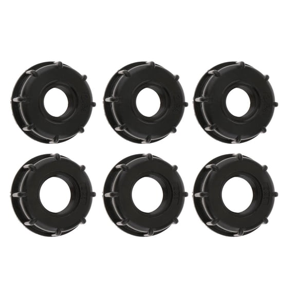 6 PCS 3/4'' y 1'' BSP Adaptador de Barriles de Toneladas Utilizado en Fertilizantes Agrícolas, Herbicidas, Productos Químicos Industriales